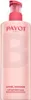 A pink bottle of Payot body lotion with a pump dispenser. Produktbild-Vorschau