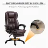 Sedia ergonomica per scrivania Vinsetto con funzione Anteprima dell’immagine prodotto 7