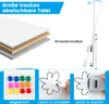 COSTWAY Flipchart Ständer 100x65cm, Mobiles Whiteboard Produktbild-Vorschau 5