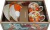 Set van 2 kopjes en schoteltjes - V. van Gogh, rozen en Productafbeelding-voorbeeld 6