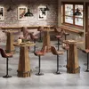 Tribesigns Table de bar, table haute ronde de 95 cm pour Voir les images du produit 9