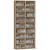 9-stufiges DVD-Regal mit 18 Fächern und 14 verstellbaren Produktbild-Vorschau 1