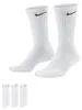 Nike U Nk Everyday Ltwt Crew 3Pr White/Black M Podgląd zdjęcia produktu 4