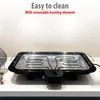 Grill elektryczny Alpina 2 w 1, 2200 W – grill stołowy z Podgląd zdjęcia produktu 6