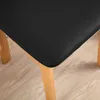 Sitzbezug für Stuhl aus Kunstleder in Schwarz – Formstabil Produktbild-Vorschau 4