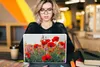 MuchoWow® Laptop Aufkleber Sticker Cover Mohn - Blumen - Produktbild-Vorschau 5
