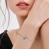 Mère fille bracelet 925 en argent sterling pendentif cœur Voir les images du produit 2