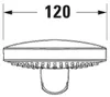 Douchette à main Duravit 3jet Click ! 120, UV0650017010, Anteprima dell’immagine prodotto 2