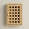 Wisząca szafka na klucze KIZU, 19 x 27 x 6 cm, bambus Podgląd zdjęcia produktu 1