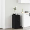 vidaXL Apothekerschrank Schwarze Eiche 30 x 41 x 77,5 cm Produktbild-Vorschau 2