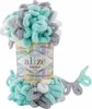 Colore PUFFY - 100g / 9 m - Bianco, Grigio, Menta Anteprima dell’immagine prodotto 2