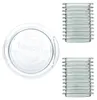 24er Set WECK Glasdeckel RR80 + Rezeptheft Ersatz-Deckel Produktbild-Vorschau 1