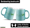 Huuraa Glitzertasse Gecko Tapsen 330ml Blau Keramik Produktbild-Vorschau 2