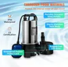 VEVOR Tauchpumpe 1100W Schmutzwasserpumpe 230V Gartenpumpe Produktbild-Vorschau 4