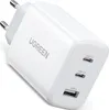 A white Ugreen brand USB charger with multiple ports. Náhľad obrázku produktu