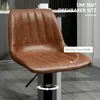 HOMCOM, sada 2 kusů barových židlí, výška 91–111 cm, Náhled obrázku produktu 6