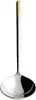 A single ladle with a silver body and a gold handle. Podgląd zdjęcia produktu