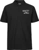 Huuraa Herren Polo Shirt Mama mit Herz L Black Bio Produktbild-Vorschau 1