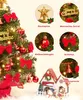 40cm Mini Weihnachtsbaum mit 30 warmweiß LEDs, 8 Licht Produktbild-Vorschau 3