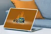 MuchoWow® Laptop Aufkleber Sticker Cover Auto - Gelb - Produktbild-Vorschau 4