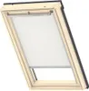 VELUX Sichtschutzrollo weiß uni manuell Rahmen aluminium Produktbild-Vorschau 2