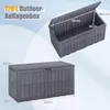 COSTWAY Gartenbox 455L wetterfest, 2in1 Auflagenbox & Produktbild-Vorschau 8