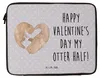Mr. & Mrs. Panda Laptophülle Otter Valentine 33 x 42 cm - Produktbild-Vorschau 4