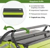 Werkzeugkiste 53x20x21cm 5 Fächer 22 L aus Stahl lackiert Produktbild-Vorschau 5