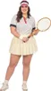 Retro Tennis Outfit Größe: 40 Produktbild-Vorschau 4