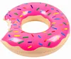 Koło do pływania dmuchane donut 120 cm XXL różowe materac Podgląd zdjęcia produktu 3