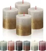 Candela Bolsius Rustic, cilindrica, Natale, Sunset Sandy Anteprima dell’immagine prodotto 3