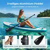 Stand Up Paddle Board 320x84x15 cm, Bis zu 160 kg, extra Produktbild-Vorschau 7