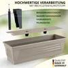 Plastard Blumenkasten 3er-Set 100 cm Seidengrau - mit Produktbild-Vorschau 2