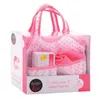 Johntoy Babypuppe Wickeltasche mit Zubehör - rosa Produktbild-Vorschau 1