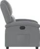 relaxačné kreslo vidaXL Light Grey Fabric Náhľad obrázku produktu 4