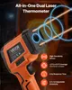 VEVOR Infrarot Thermometer -30℃1200℃, Digitales Produktbild-Vorschau 2
