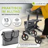 Chodzik Vital 51034, aluminiowy, z siedziskiem, składany, Podgląd zdjęcia produktu 7