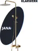 KLARWERK® JANA | Set di rubinetteria doccia vintage con Anteprima dell’immagine prodotto 1