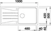 BLANCO SONA XL 6 S, SILGRANIT vulkangrau Productafbeelding-voorbeeld 7