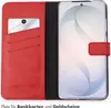 Selencia Echtleder Klapphülle Samsung Galaxy S26 - Rot Produktbild-Vorschau 3