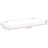 vidaXL Plateau de bureau 110x55x4 cm Bambou Voir les images du produit 3