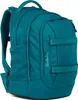 A teal satch backpack is shown from a side angle against a white background. Produktbild-Vorschau