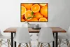 MuchoWow® Gerahmtes Poster Früchte - Orange - Blätter 90x60 Produktbild-Vorschau 2