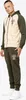 Herren Trainingsanzug schmale Passform STRETTON Olive/Beige Produktbild-Vorschau 3