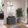 Sideboard Vicco Wido Anthracite 60x50cm avec 2 tiroirs, Voir les images du produit 4