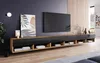 Meuble TV CALIBURI 300 – chêne wotan / noir brillant Voir les images du produit 3