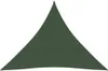 vidaXL Tenda da sole 160 g/m² verde scuro 5x5x5 m HDPE Anteprima dell’immagine prodotto 7