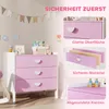 AIYAPLAY Spielzeugschrank für Kinder, Kinderschrank Kommode Produktbild-Vorschau 6