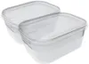 set di barattoli da freezer plast team Helsinki 1,4 litri Anteprima dell’immagine prodotto 2