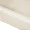 A close-up view of a white plastic basin with a molded handle. Anteprima dell’immagine prodotto